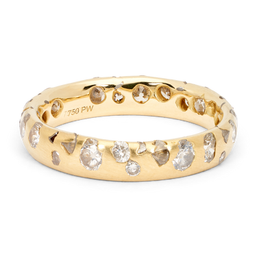 Diamond Confetti Ring - Made to Order